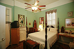 Gothic suite, La Dauphine bed and breakfast, New Orleans
